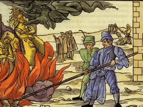 witches being burned at the stake|Thousands of people in Scotland, convicted of being witches, will .